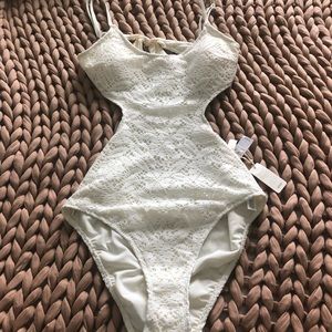 🏝NWT Aerie Crochet Swimsuit 🏝